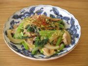 小松菜のチャプチェ