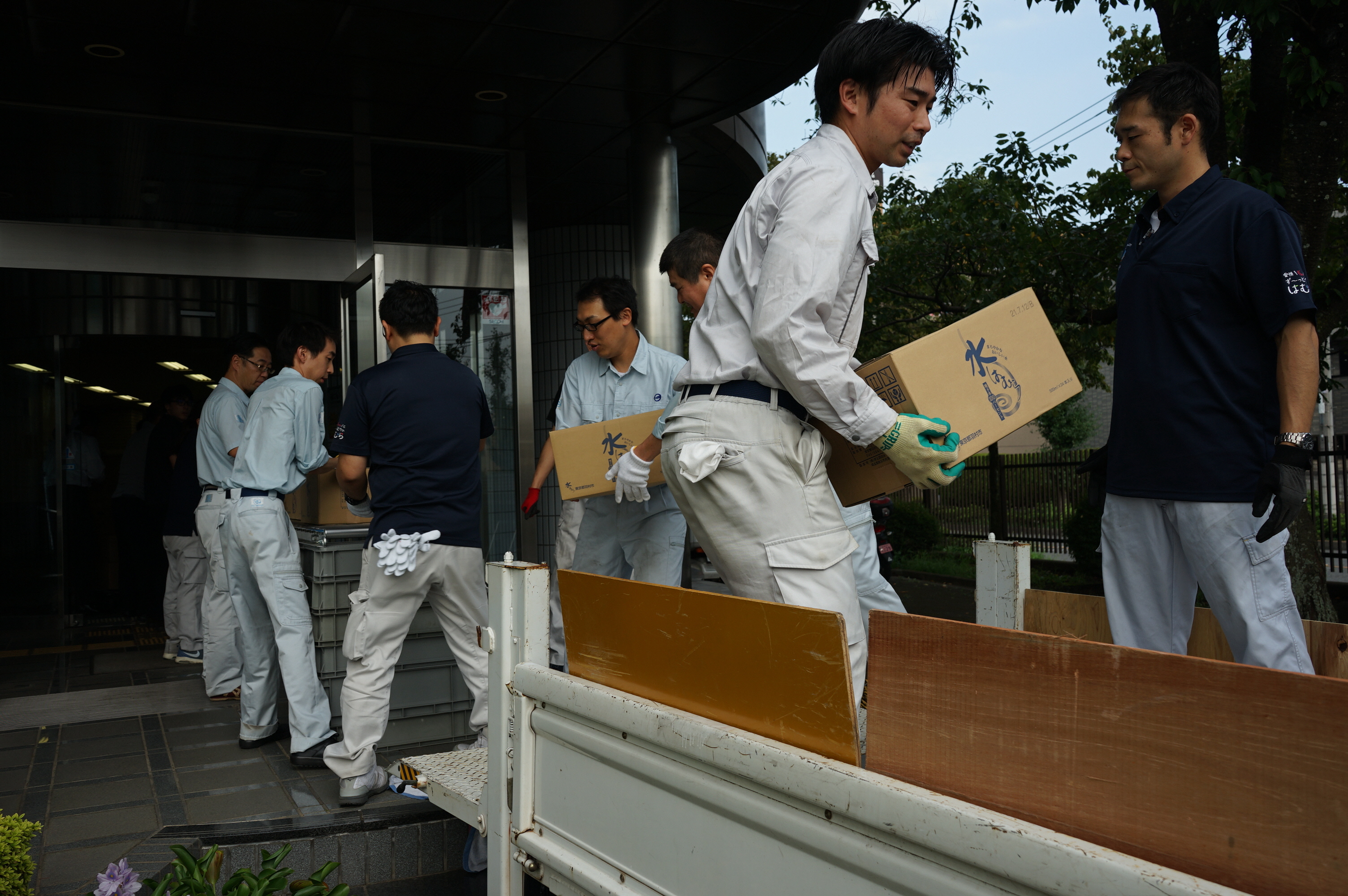 千葉県袖ケ浦市へ支援物資を搬送しました 
