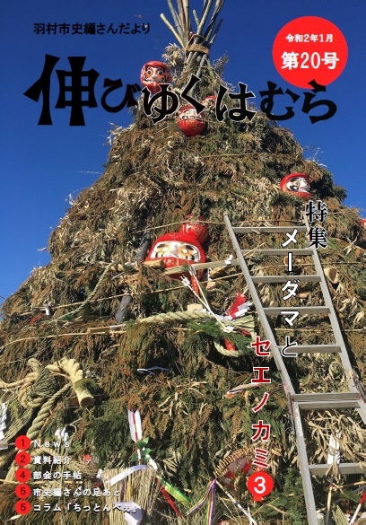 羽村市史編さんだより「伸びゆくはむら」第19号の画像