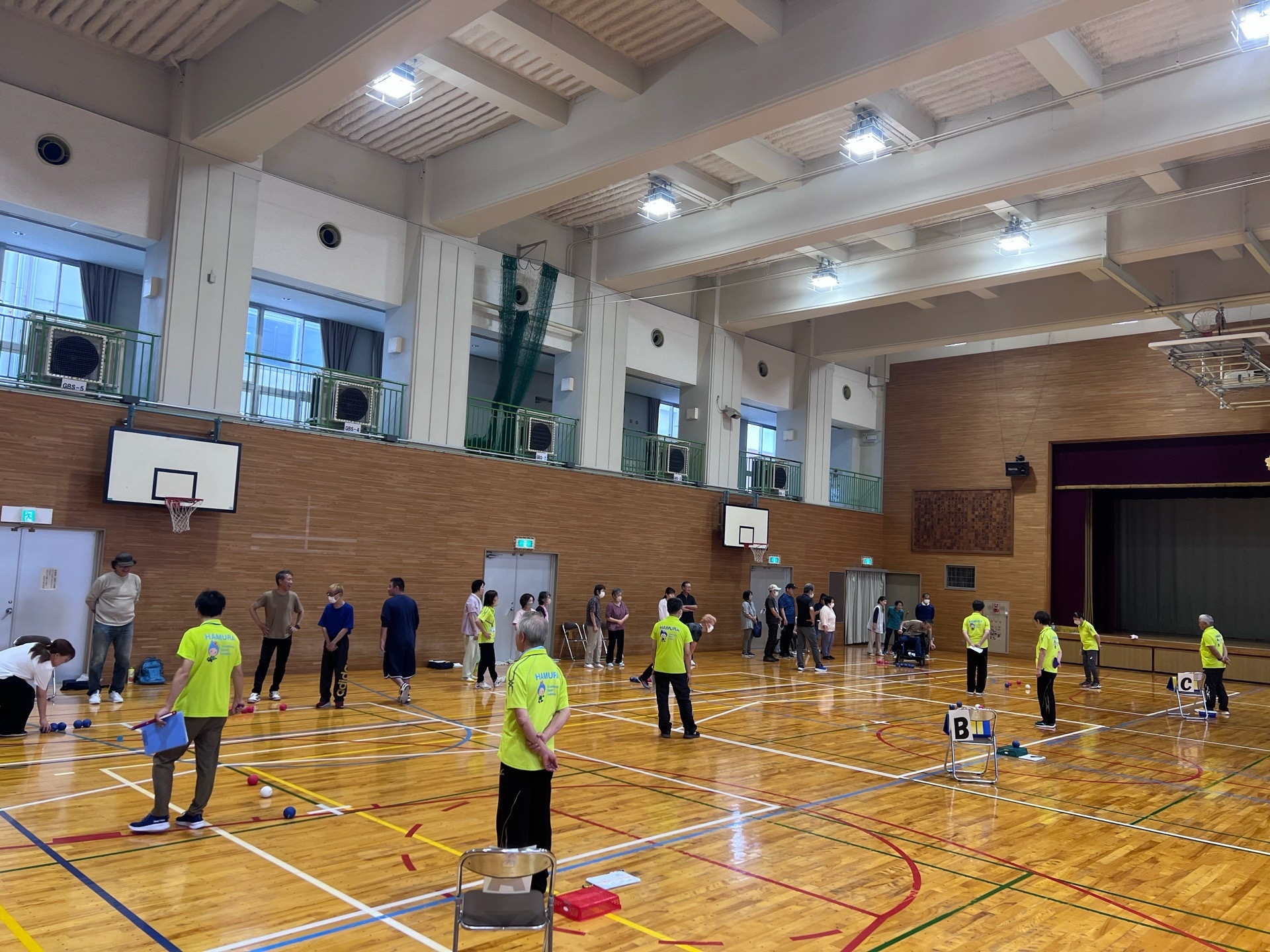 ボッチャ体験教室