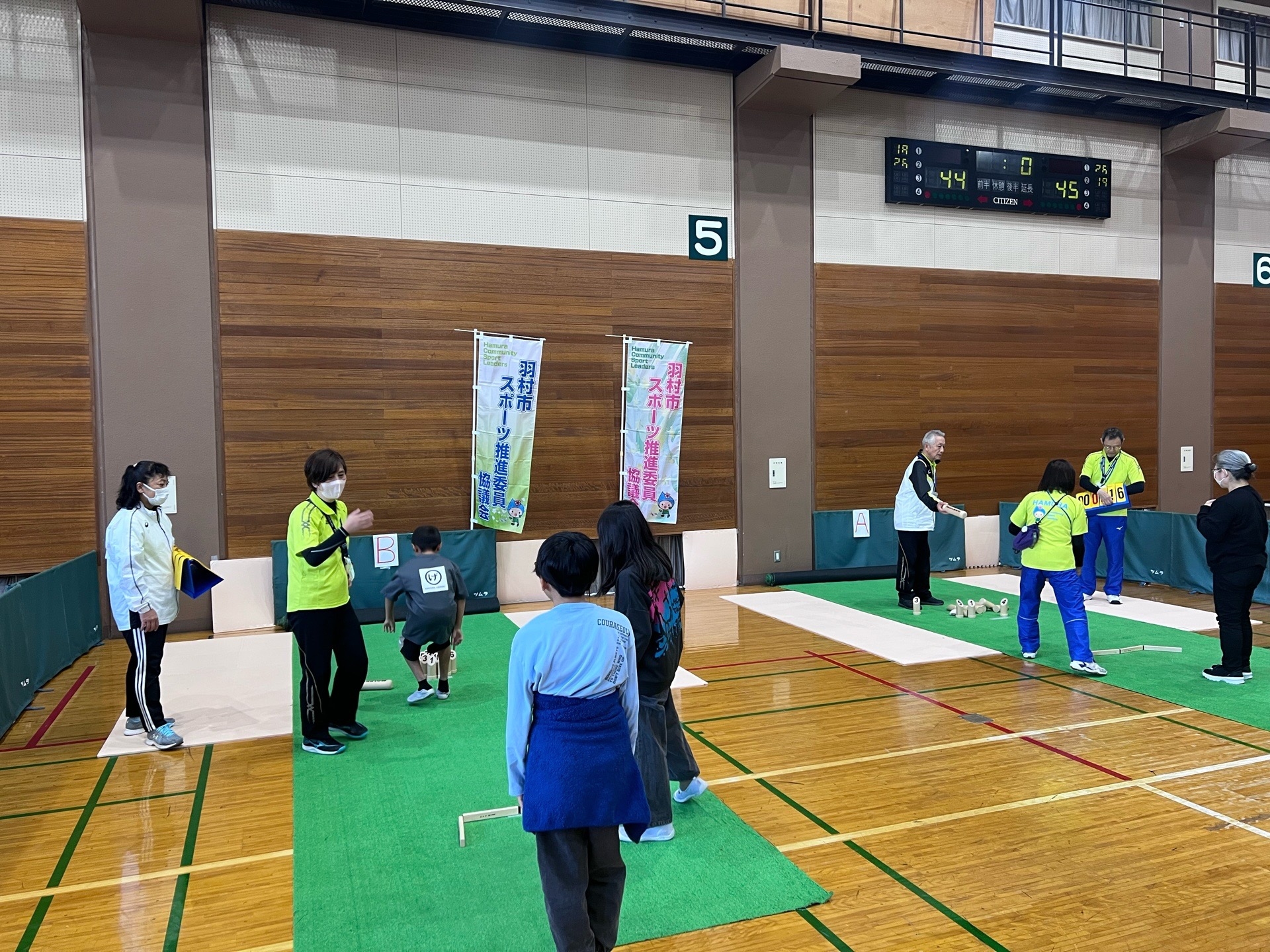 西多摩広域行政圏スポーツ大会「スポーツフェスタ」モルックの写真