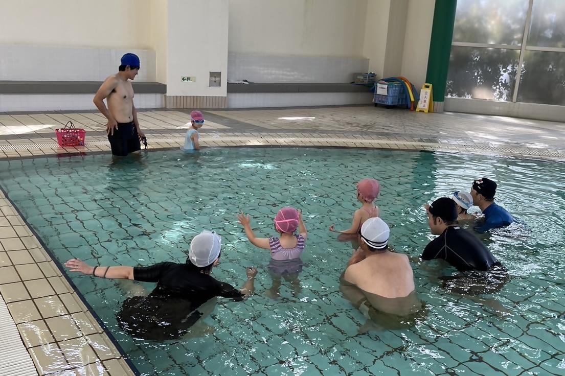 幼児水泳教室の写真