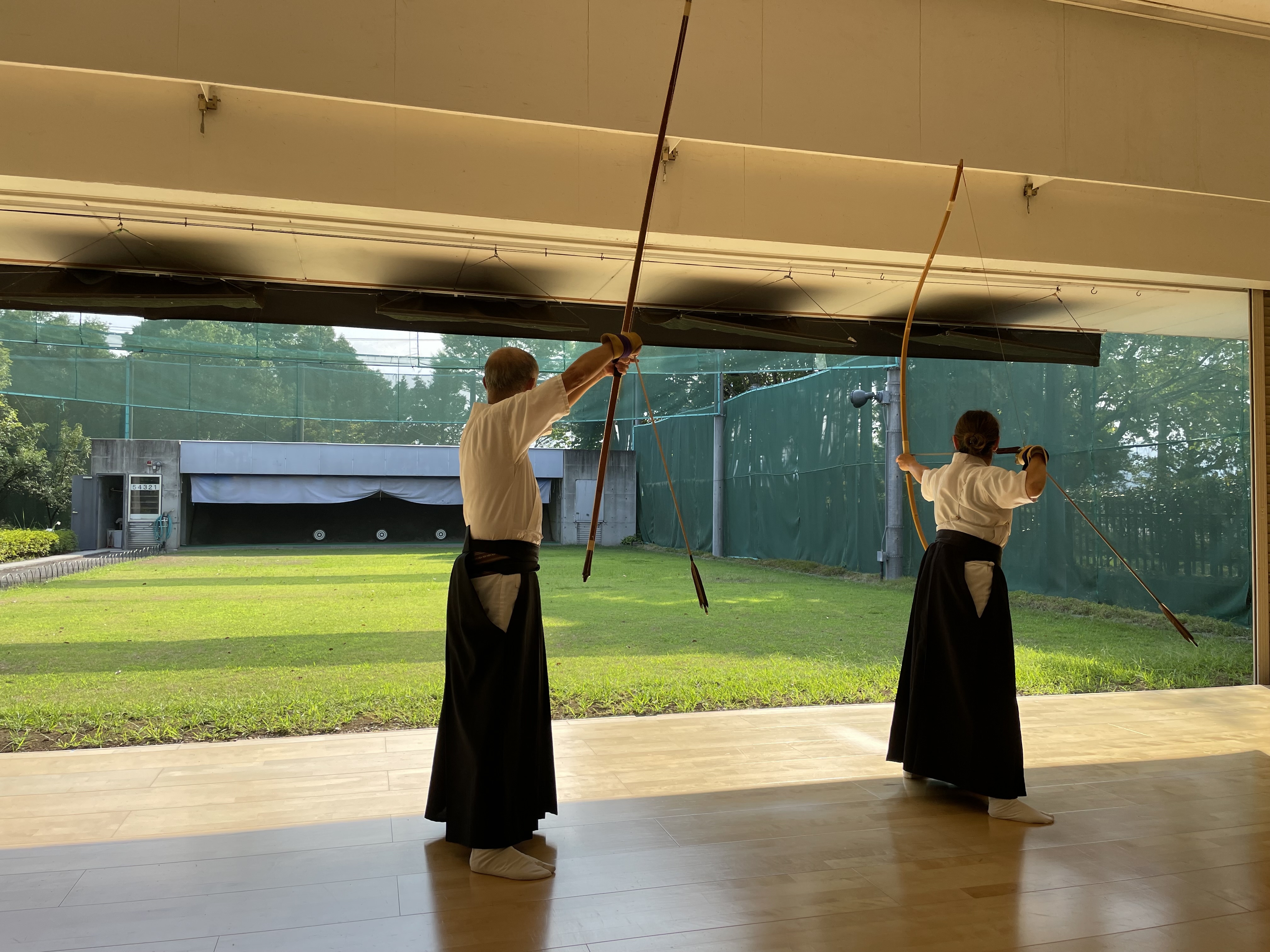 弓道場の写真