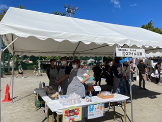 スマイル工房ブースの写真(R6)