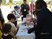 スタンプラリーの写真