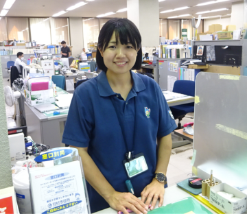 市民課 受付係（令和元年度入庁）職員の写真