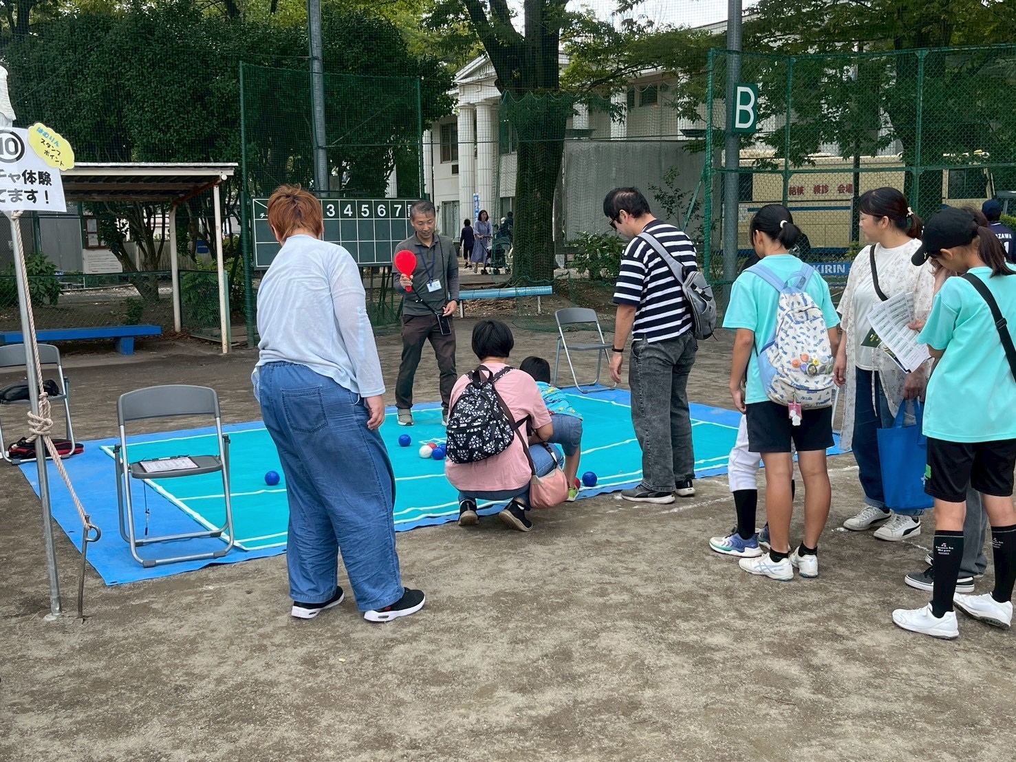 福祉作業所スマイル工房ブースの写真