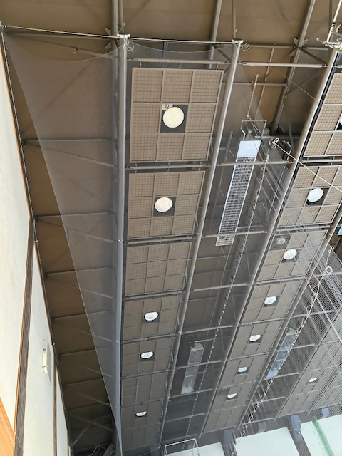 ネット設置工事（ネット設置）の写真②