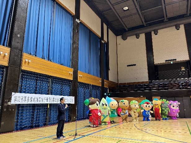 第32回西多摩地域広域行政圏体育大会でのはむりん1