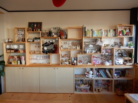 作家さんの手作りの品々