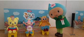 NHK おかあさんといっしょ宅配便 ファンターネ小劇場でのはむりん2