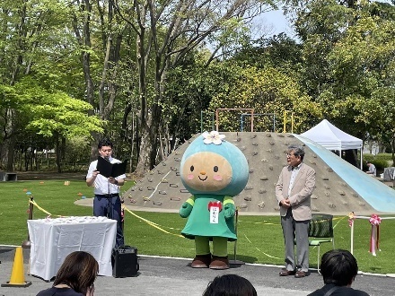 子ども広場リニューアルオープン式1