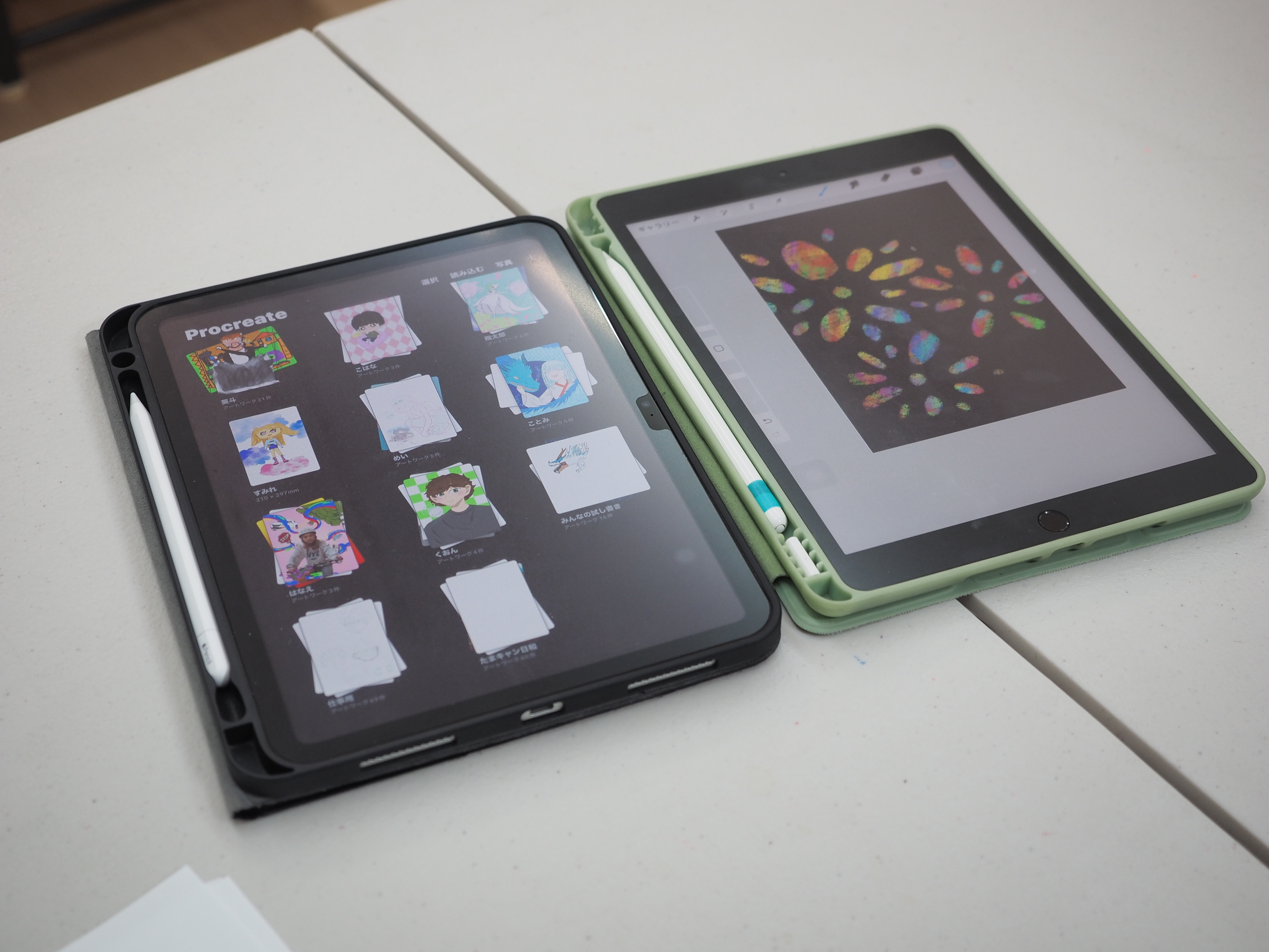 デジタルアートの写真