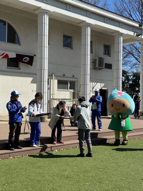 表彰式の様子